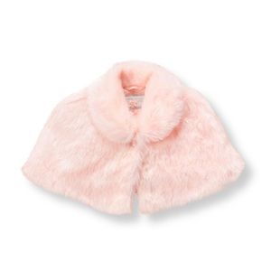 FAUX-FUR CAPELET